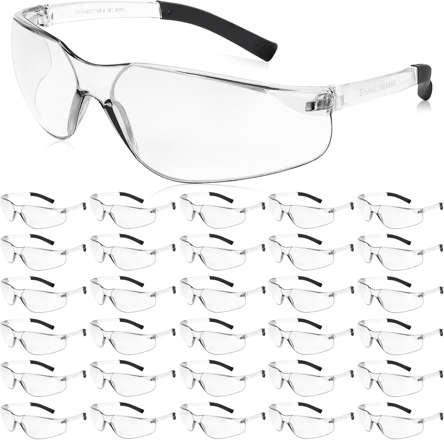 Safety Glasses for Men Women ANSI Z87.1 Protective Eyewear