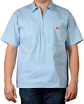 Ben Davis Men's Half Zipper Shirt - Tough Work Short Sleeve