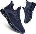 Men's Slip On Running Sneakers - Comfortable Blade Sole Casual Shoes