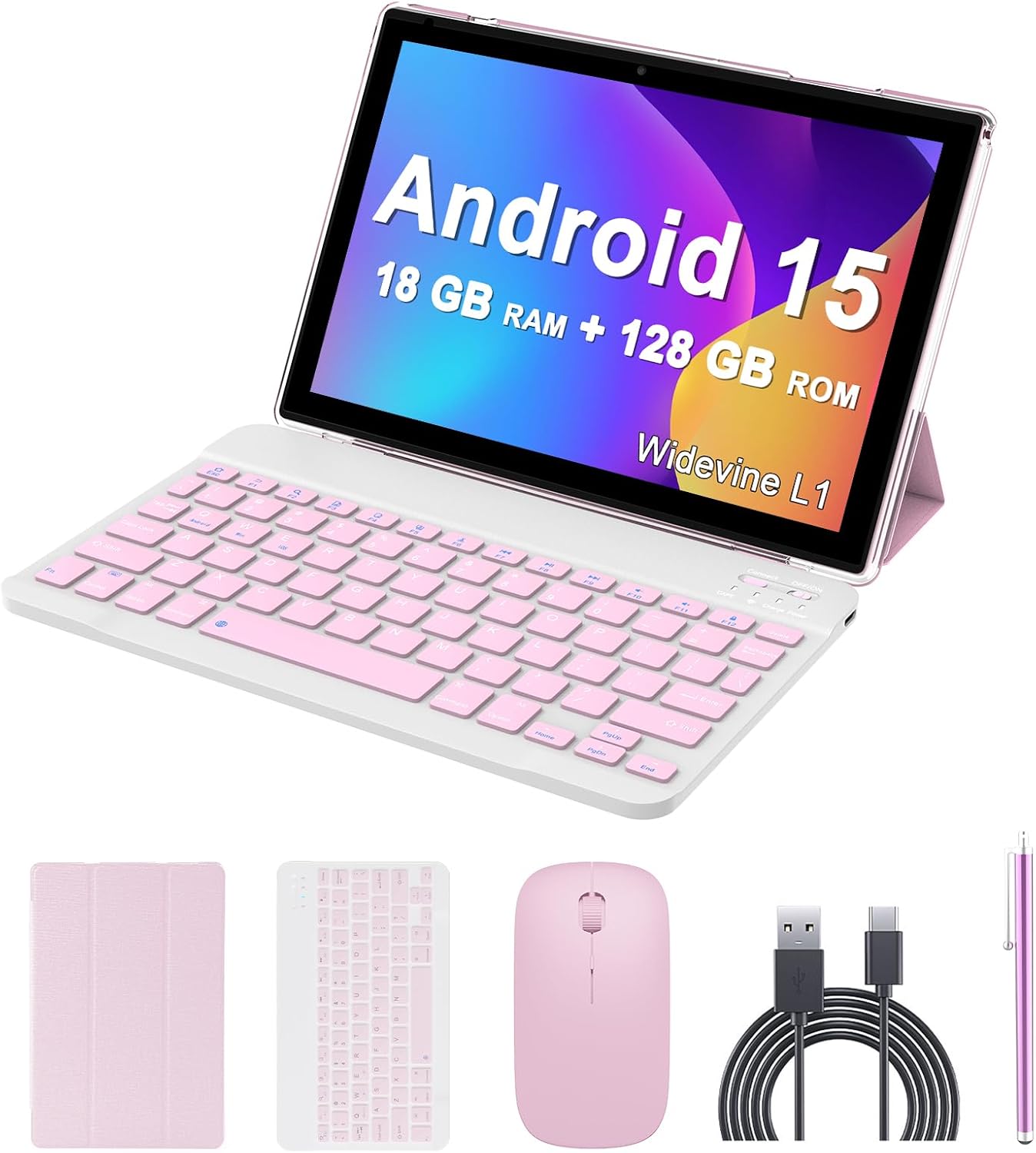 Android 15 Tablet by Aheadlink: Powerful 2 in 1 Device