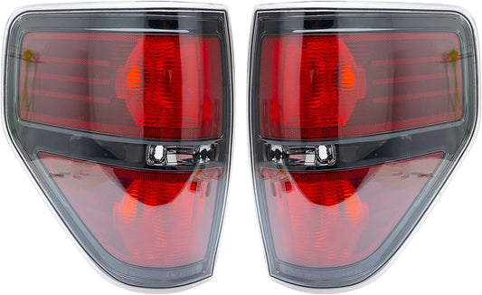 Tail Light Compatible With Ford F150 2009 2014 Smoked Taillights