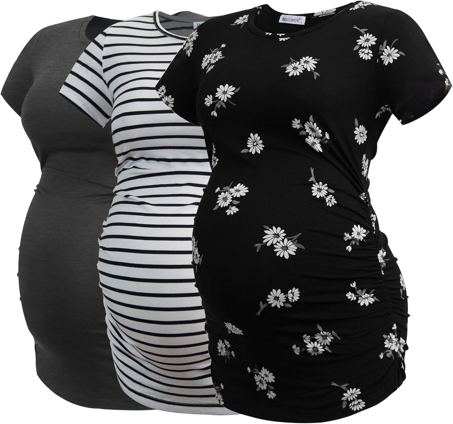 Smallshow Women's Maternity Tops for Comfortable Pregnancy Wear