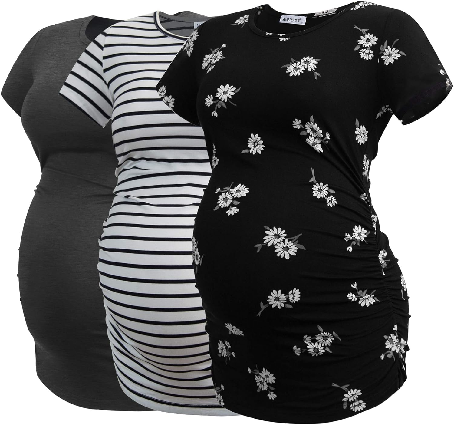 Smallshow Women's Maternity Tops for Comfortable Pregnancy Wear