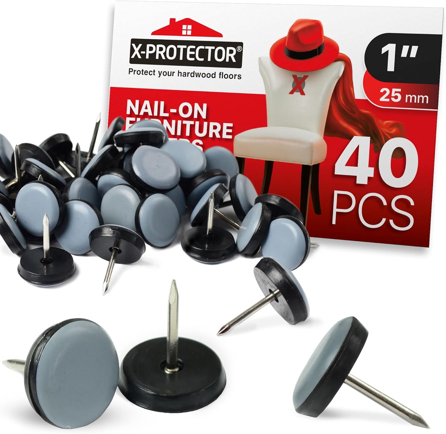 Protect Floors Effortlessly with X-Protector Chair Glides!