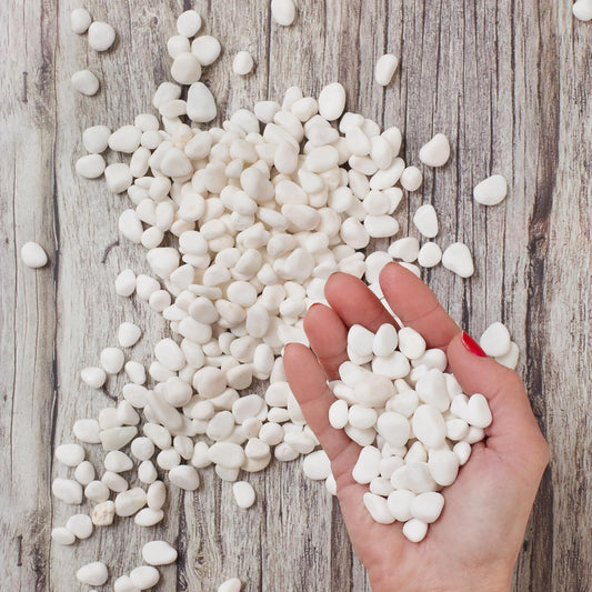 30LBS River Rocks for Garden Landscaping and Home Decor