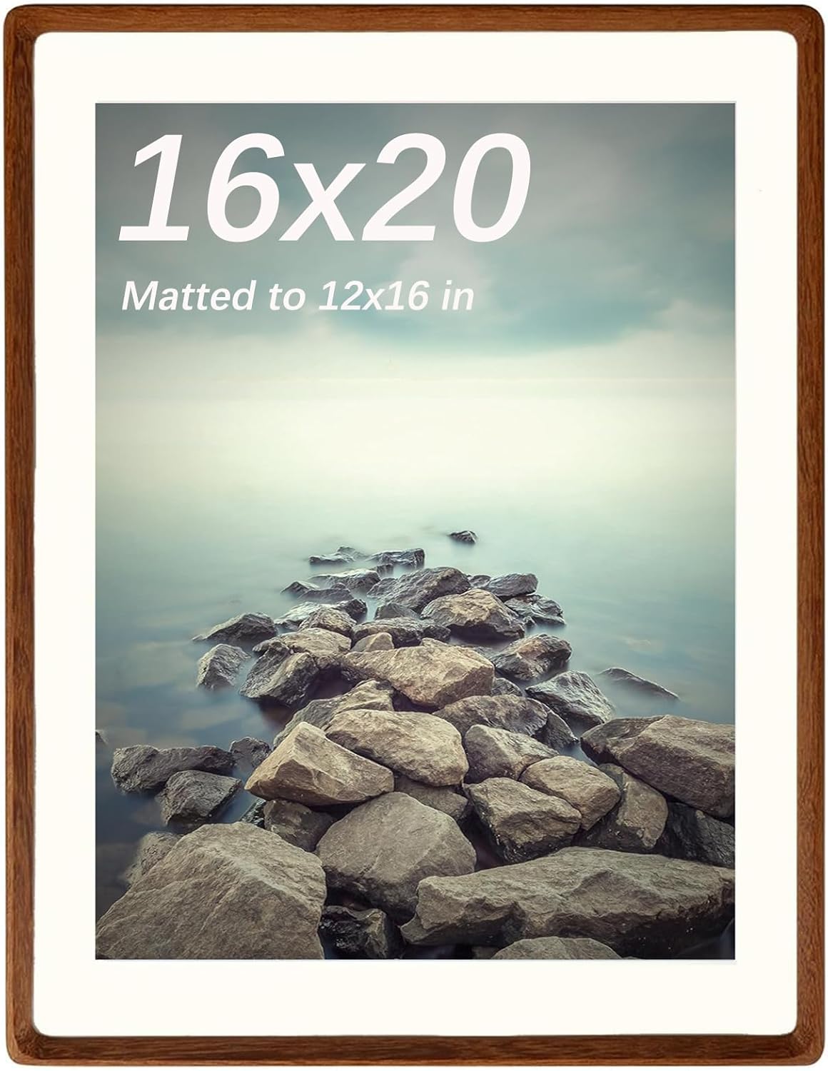 Natural Walnut 16x20 Picture Frame for Stunning Displays