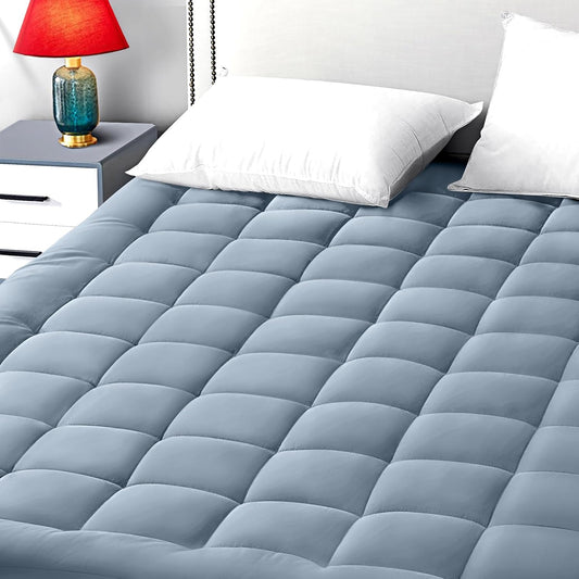 EASELAND Queen Size Mattress Pad for Ultimate Comfort and Protection