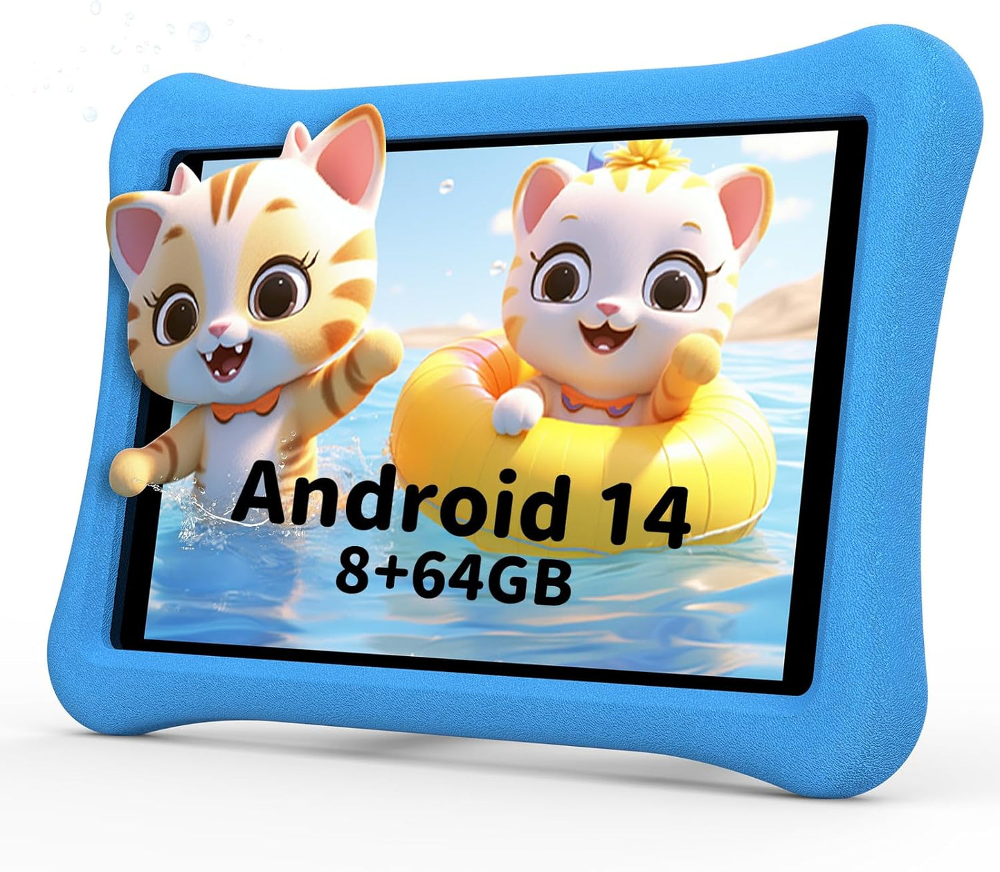 Kids Tablet for Kids 3-7: 10 inch Android 14 with Parental Control