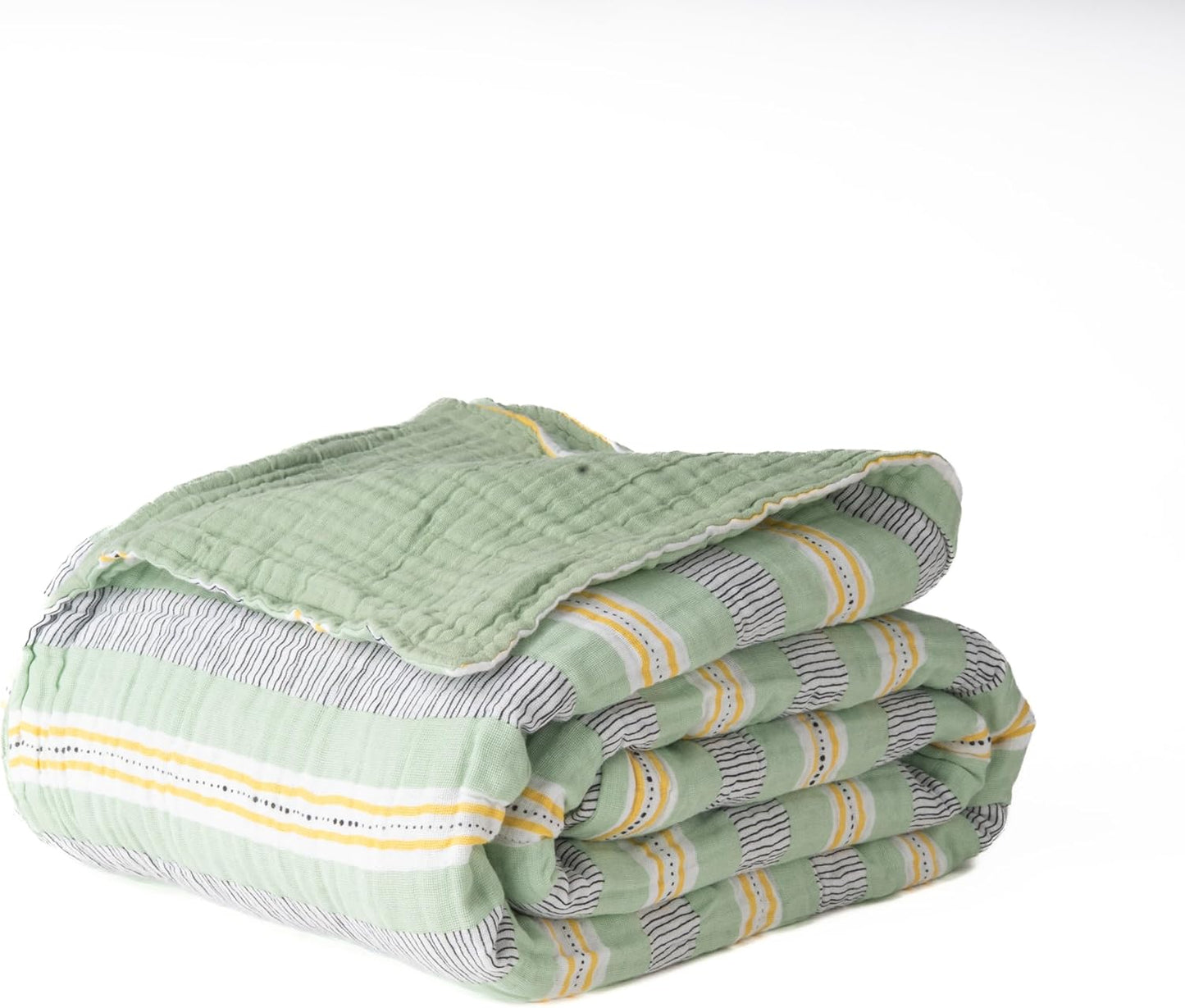 100% Cotton Muslin Throw Blanket for Couch and Bed Comfort