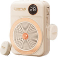 Voice Amplifier for Teachers with Wireless Lavalier Microphone - Clear