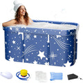 Portable Bathtub Foldable Tub for Adults - Insulated Ice & Hot Spa