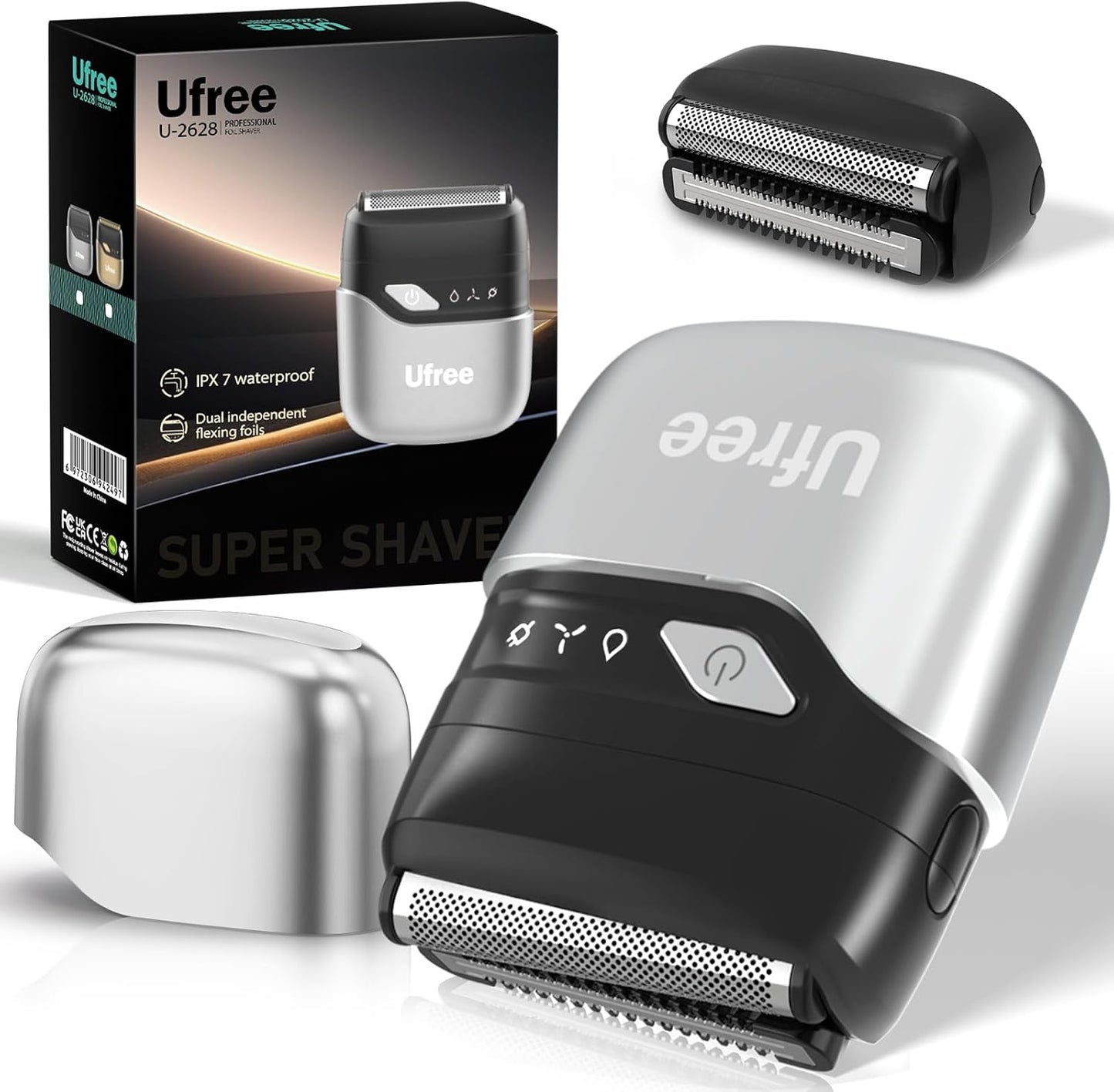 Ufree Foil Shaver for Men: Portable, Waterproof, and Powerful