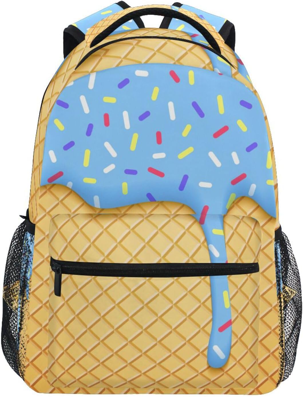 Ice Cream Surface School Backpack for Students and Travel