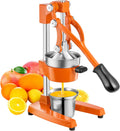Commercial Heavy-Duty Cast-Iron Hand Press Juicer - Manual Citrus