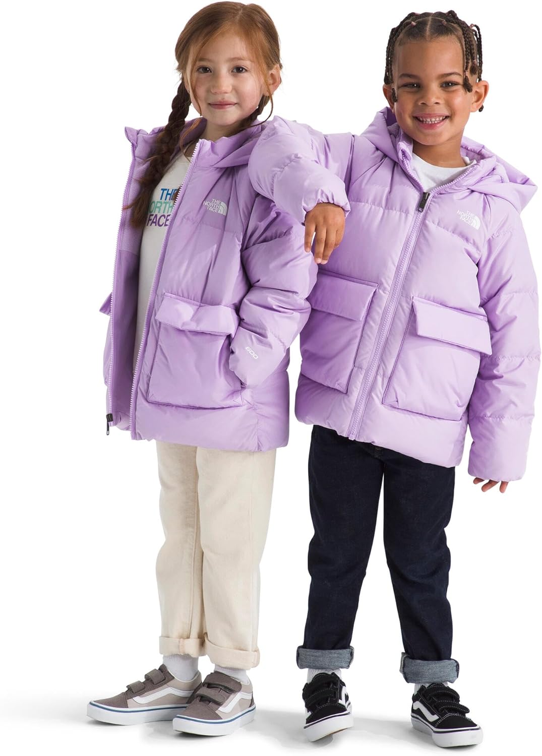 Kids' North Down Fleece-Lined Parka for Cold Winter Days