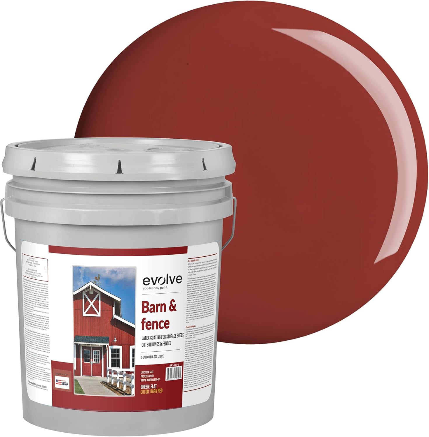 EVOLVE Barn & Fence Swift Shield Paint for Outdoor Structures