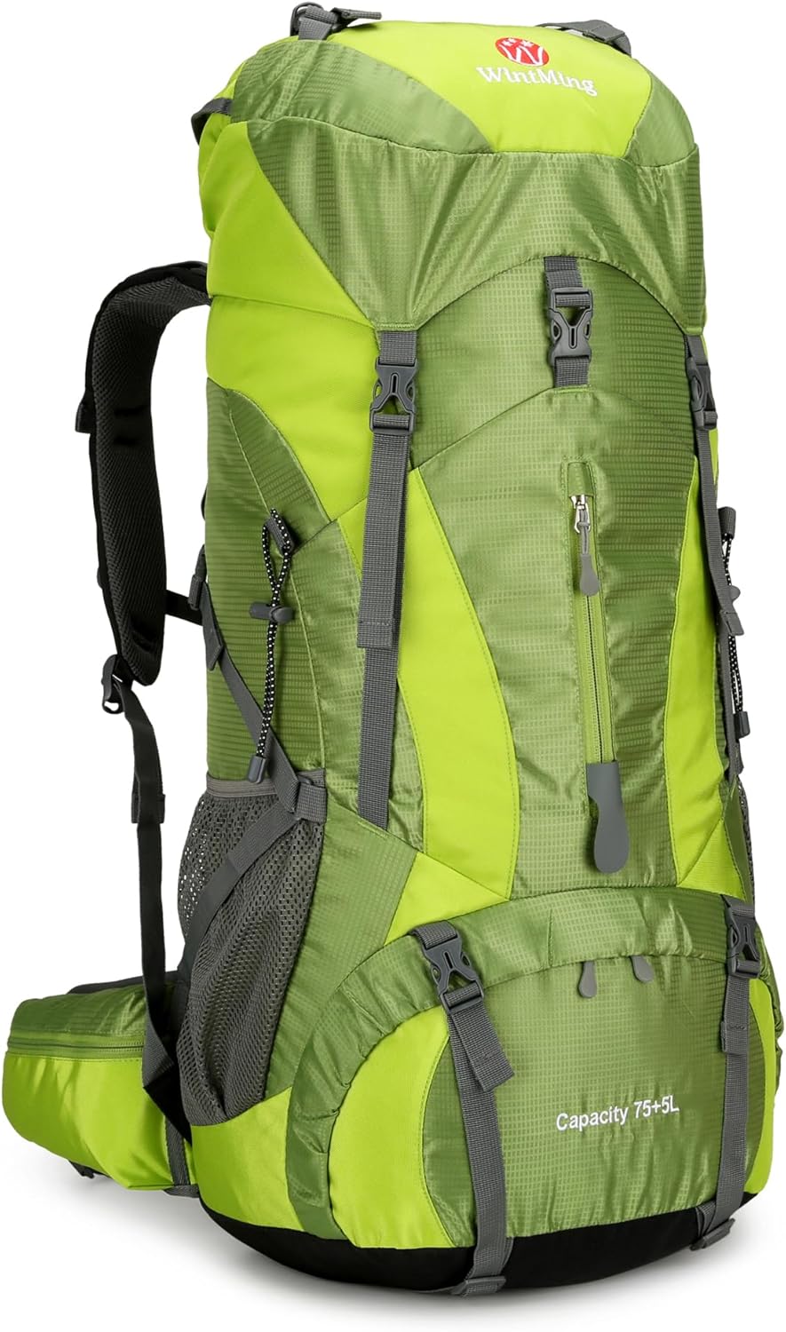 King'sGuard 70L+5L Waterproof Hiking Backpack - Lightweight & Waterproof