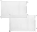 Retractable Baby Gate 2 Pack 33in x 55in - Space Saving Safety