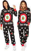 Tipsy Elves Christmas Onesies for Men - Comfy Matching Holiday