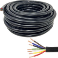 Heavy Duty 14 Gauge 7 Way Conductor Wire 100 ft Roll - 100% Copper