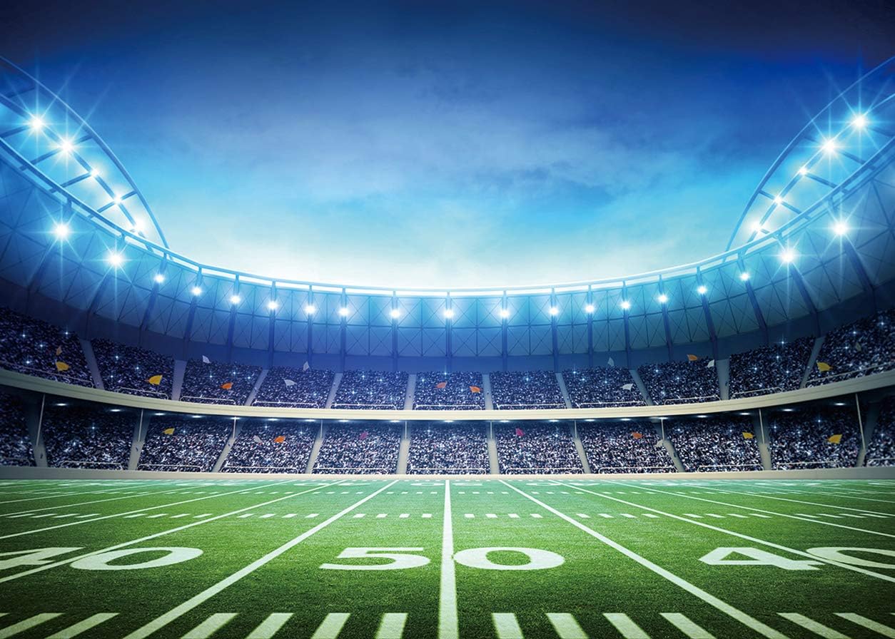 10X8FT Sport Backdrop for Football Field Photography Props