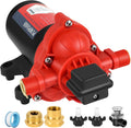 12V Pump 5.5GPM 60PSI Diaphragm Pump - Chemical Resistant Utility Pump