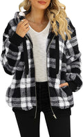 Nirovien Women's Fleece Zip Jacket for Stylish Warmth and Comfort