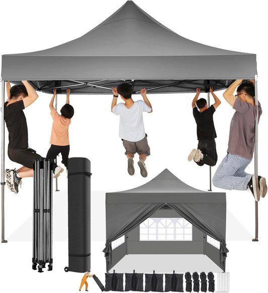 COBIZI Waterproof 10x10 Commercial Canopy - Easy Setup & Durable