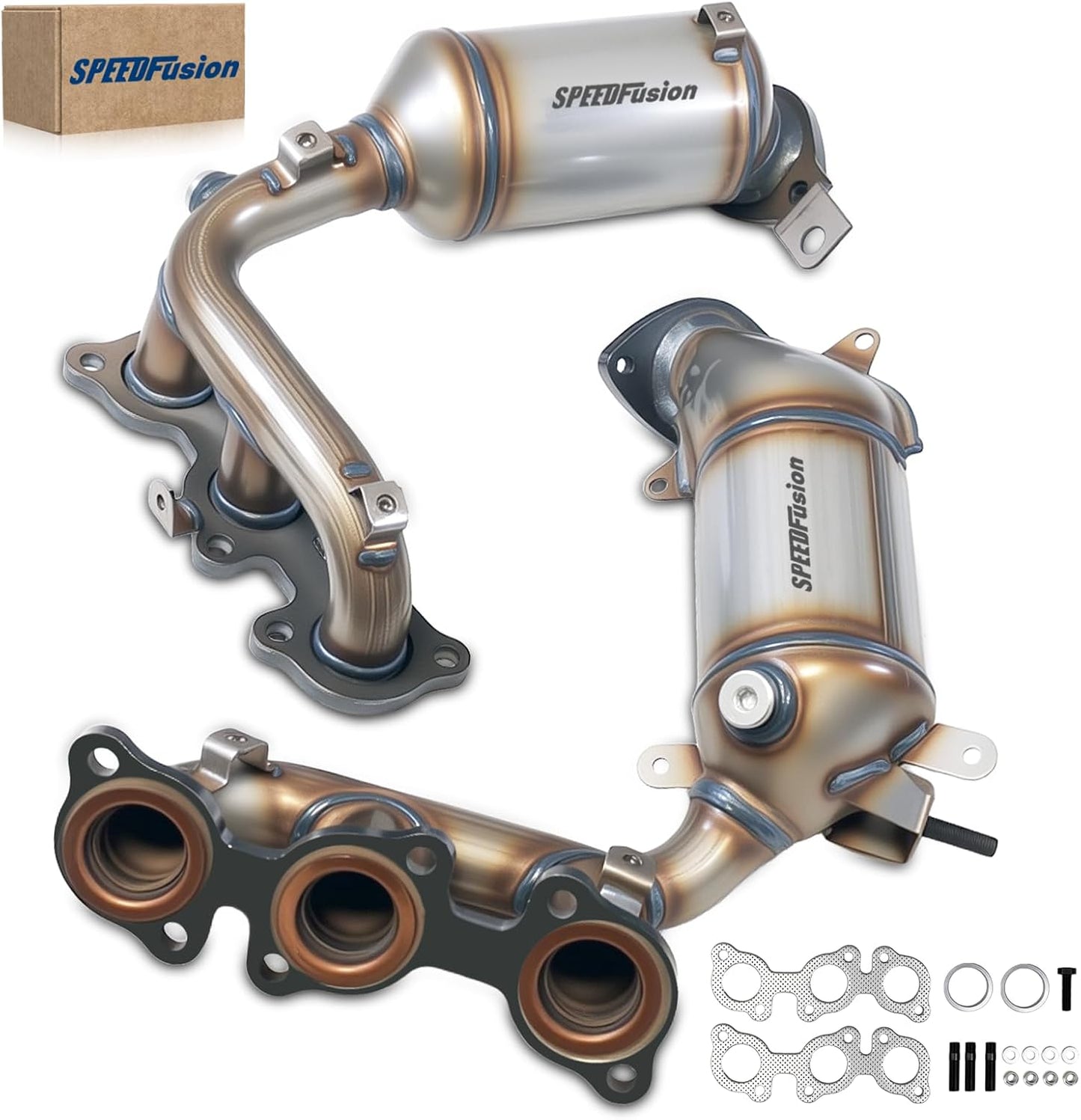 Front & Rear Catalytic Converter for Lexus RX330 and Toyota