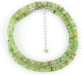 Gemstone Choker Necklace for Women - Chrysoprase Statement Choker