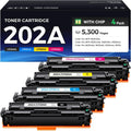 202A Toner Cartridge Set 4-Pack High Yield Replacement - Reliable