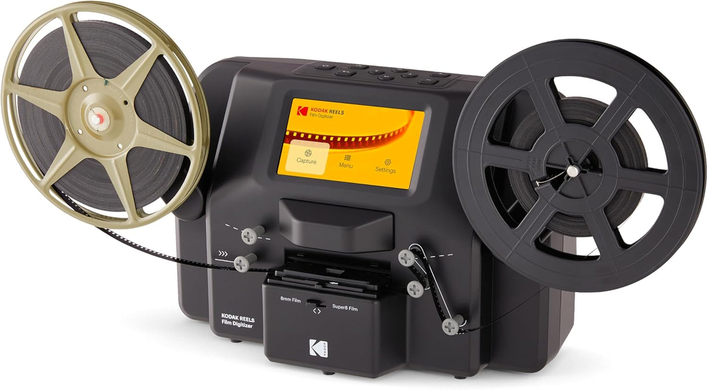 KODAK REELS 8mm & Super 8 Films Digitizer for Digital MP4 Files