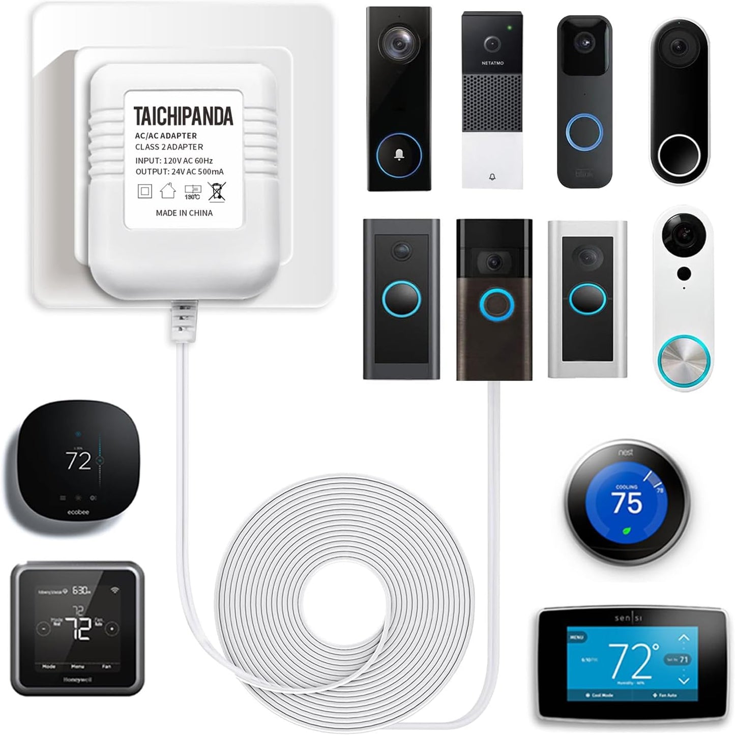 Universal C Wire Adapter for Smart Devices - TAICHIPANDA
