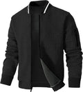 Mens Lightweight Jacket for Spring and Fall - Casual Bomber Varsity