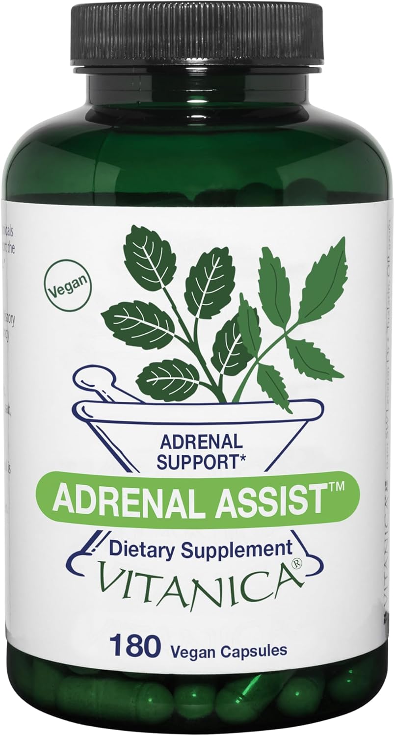 Vitanica Adrenal Assist for Optimal Adrenal Support and Vitality