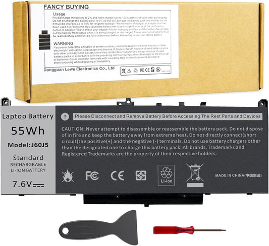 J60J5 Laptop Battery for Dell Latitude E7270 E7470 Series