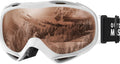 OutdoorMaster OTG Ski Goggles - Over Glasses Fit and UV Protection you
