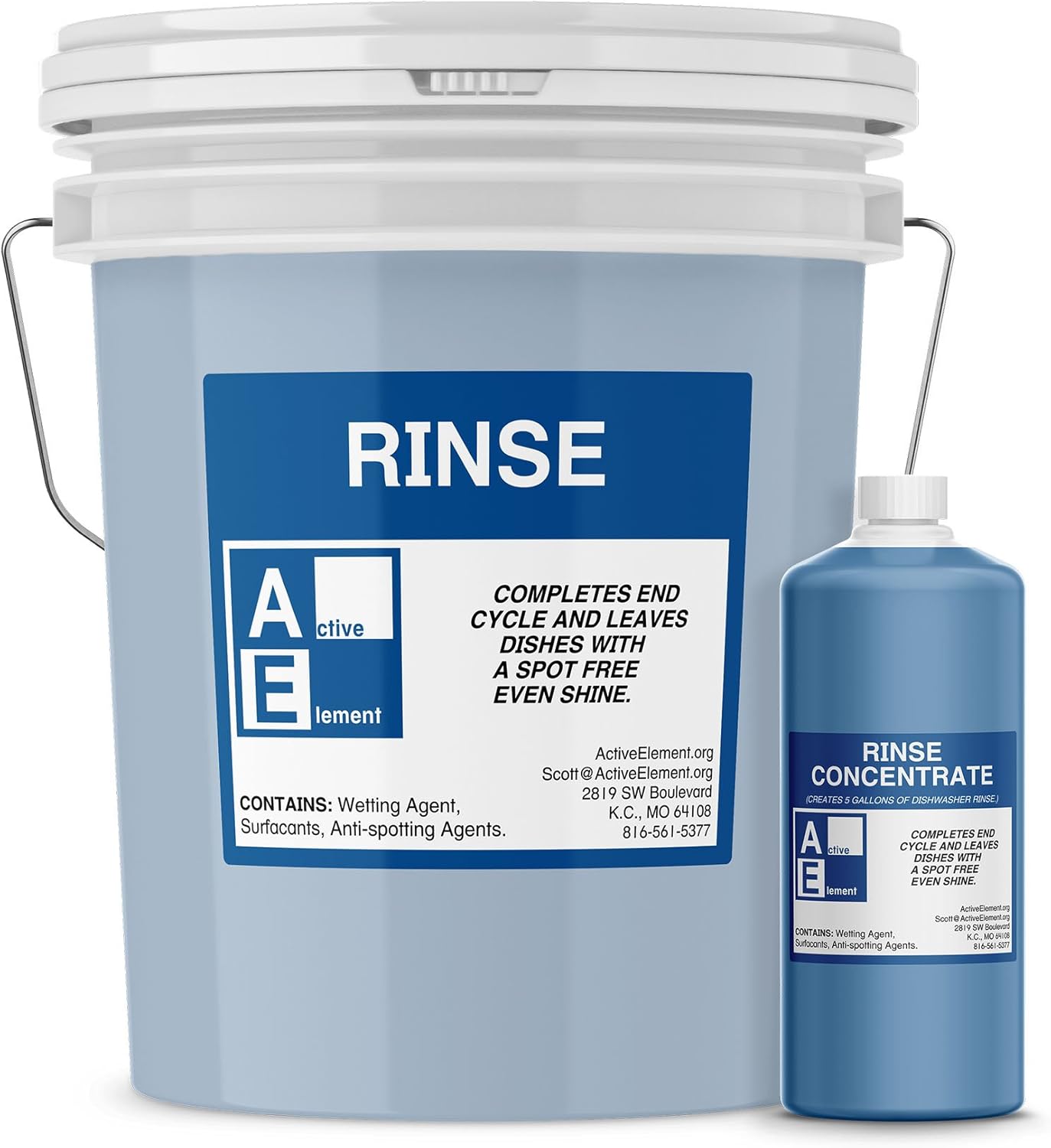Commercial Dishwasher Rinse for High and Low Temp Machines