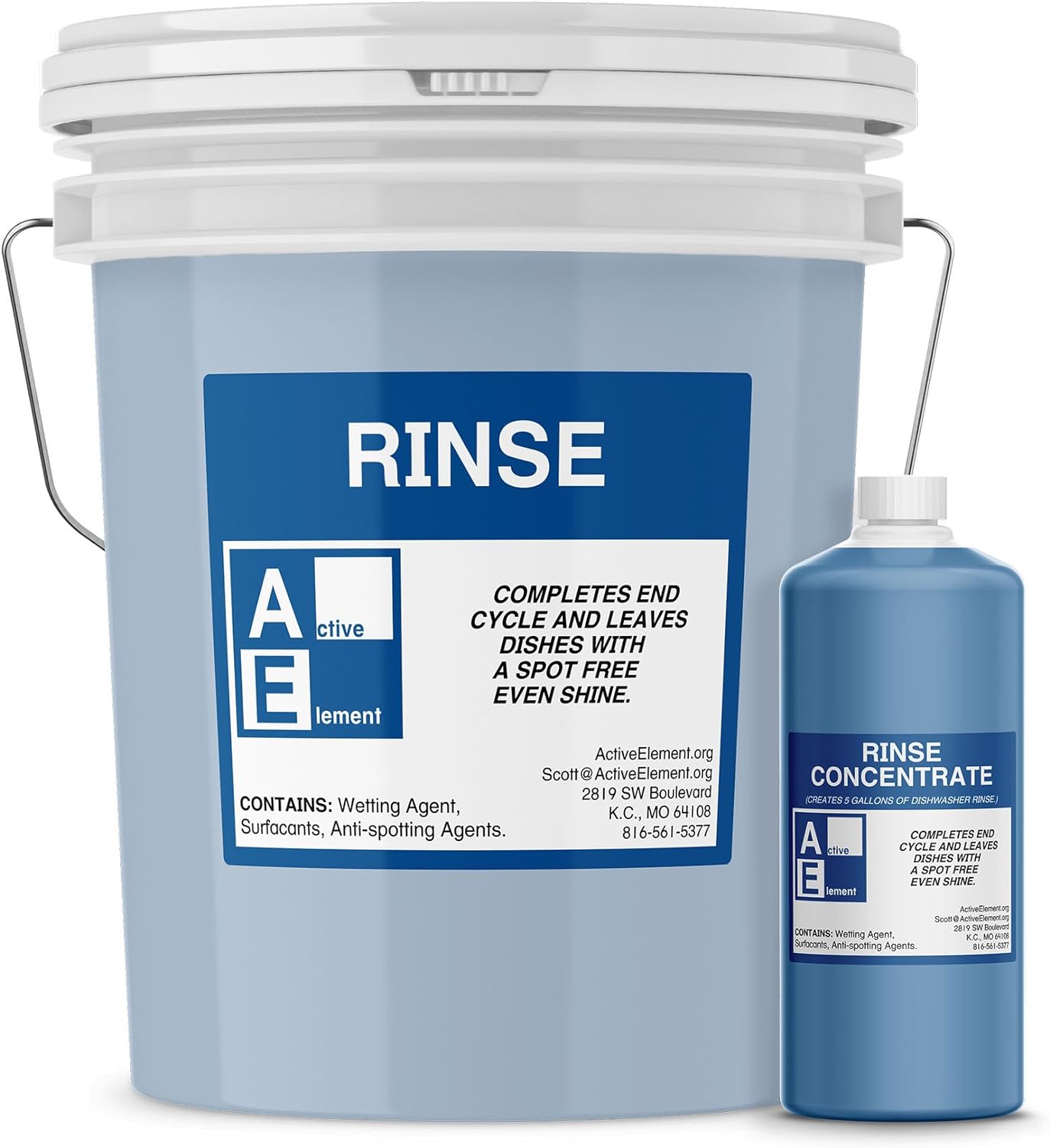 Commercial Dishwasher Rinse for High and Low Temp Machines