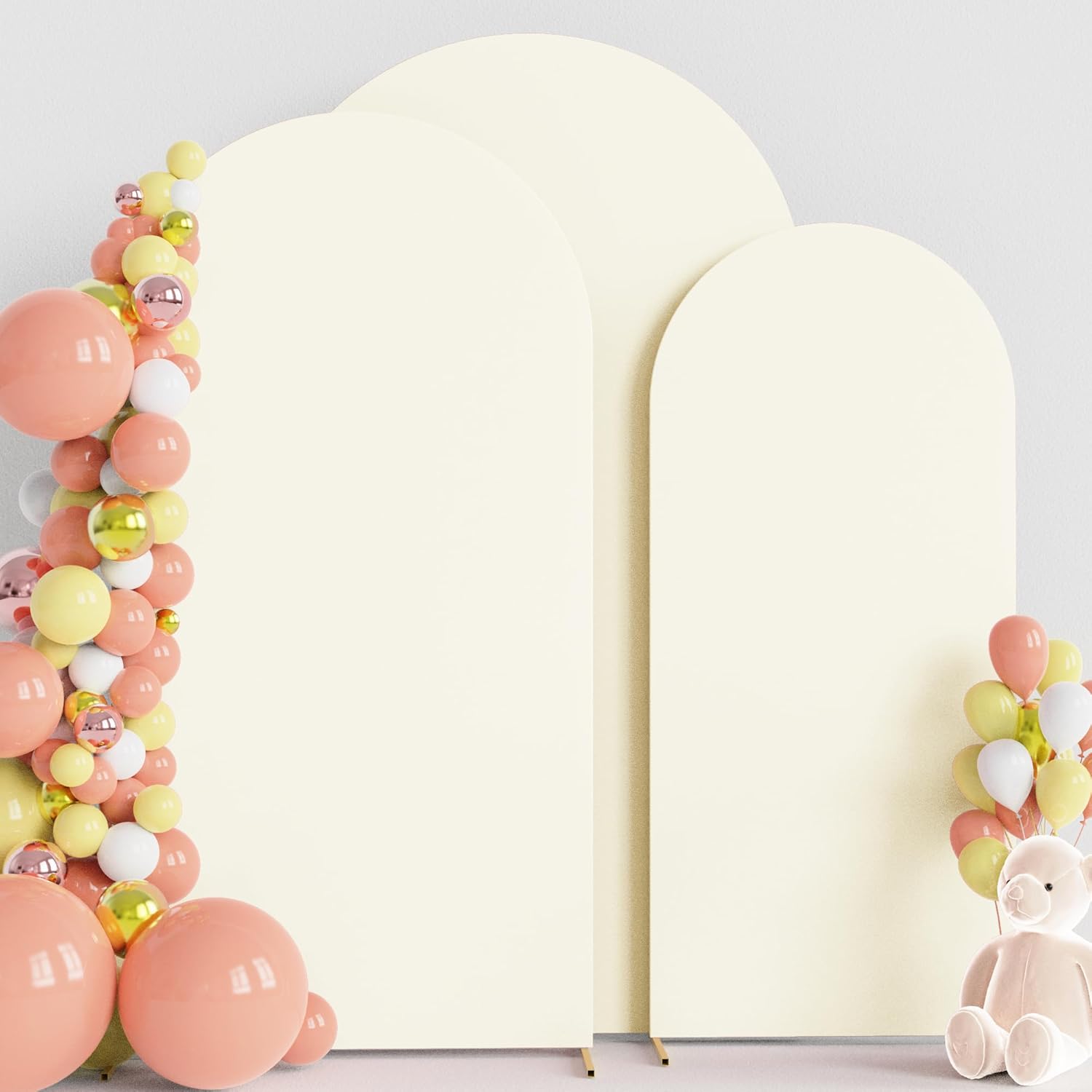 Wokceer Wedding Arch Backdrop Cover Set for Stunning Events