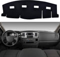 SPEEDWOW Dash Board Cover Mat Compatible with Dodge Ram 2006-2010