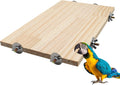 21.7 x 13.8 in Large Bird Perch Stand Platform - Extra Space