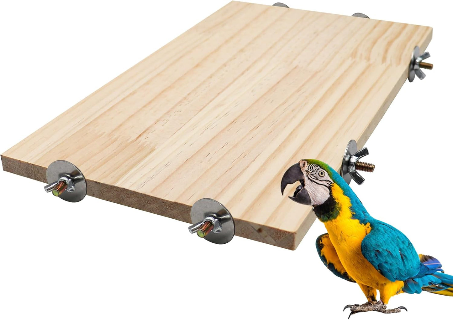 Large Bird Perch Stand Platform for Parrots and Small Animals