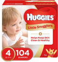 Huggies Little Snugglers Baby Diapers Size 4, 104ct - Gentle