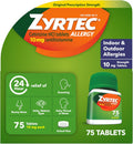 Zyrtec 24 Hour Allergy Medicine for Fast Relief from Allergies