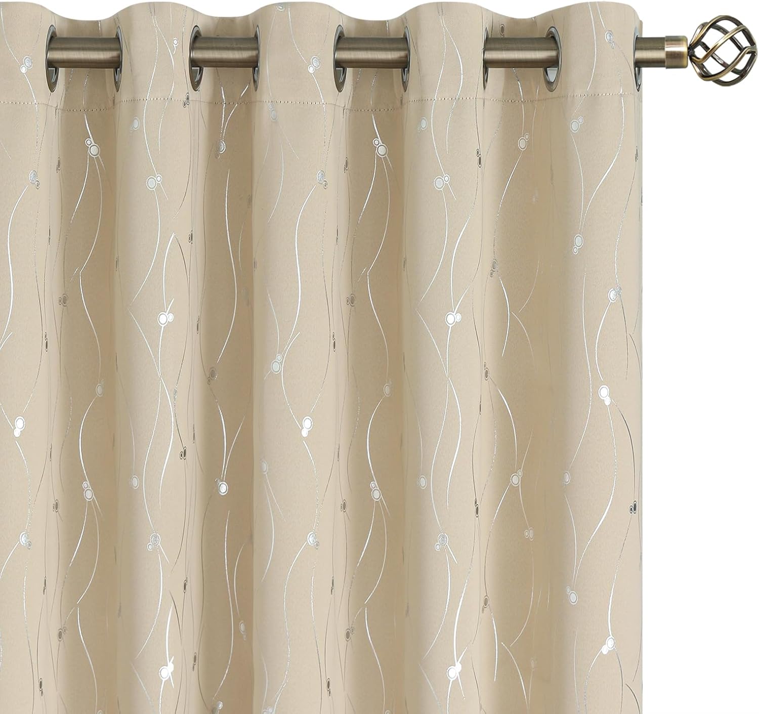 BGment Blackout Curtains 60 Inches Wide for Bedroom and Living Room