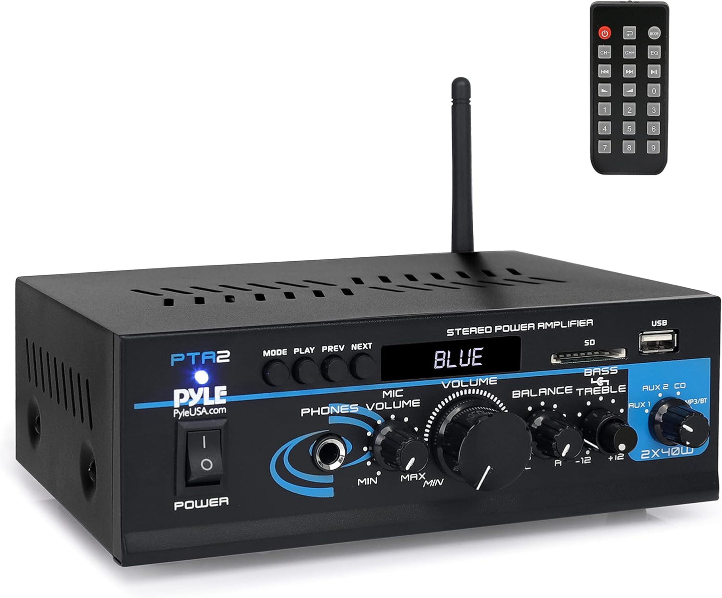 Pyle Home Audio Power Amplifier System for Enhanced Sound