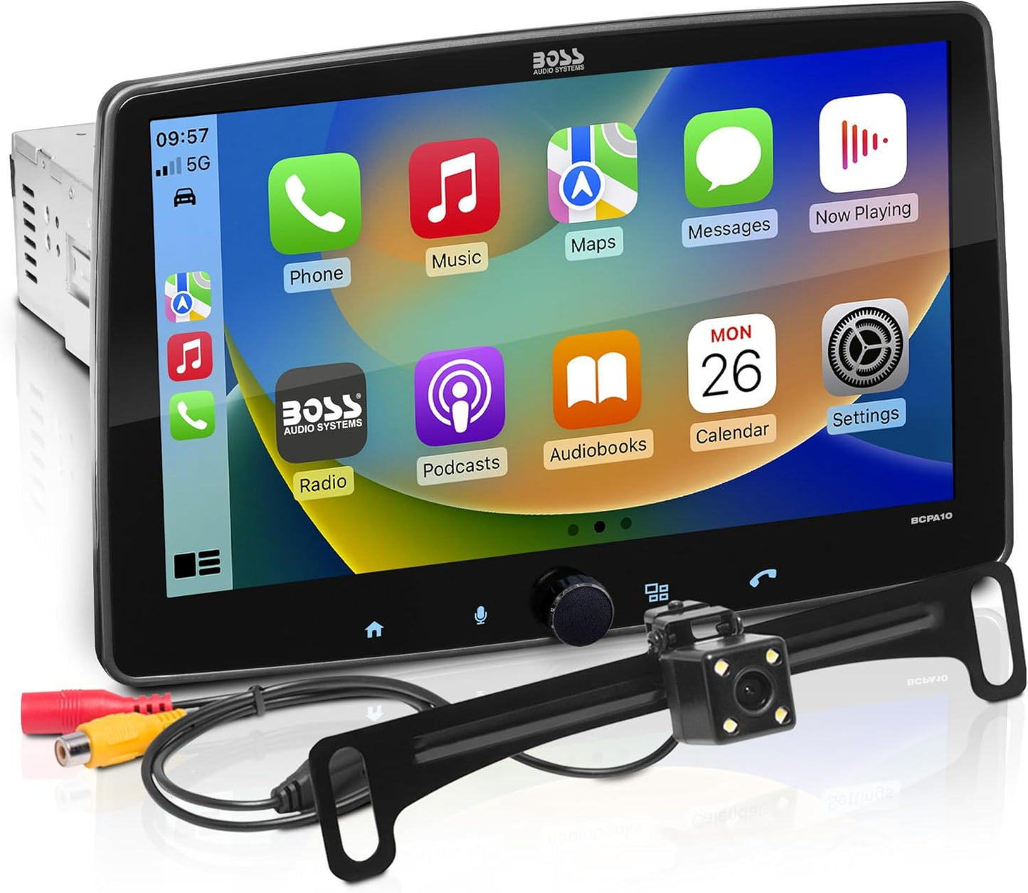 BOSS Audio Systems BCPA10RC Car Stereo with Touchscreen Features