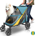 Petbobi Dog Stroller for Large & Medium Dogs - All-Terrain Comfort