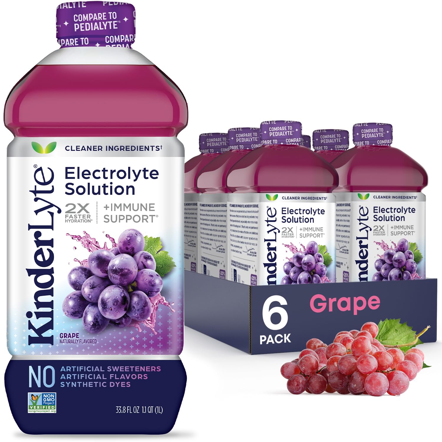 KinderLyte Electrolyte Solution for Fast Hydration and Immunity